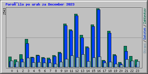 Poroèilo po urah za December 2023