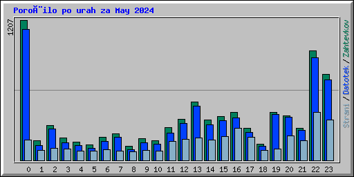 Poroèilo po urah za May 2024